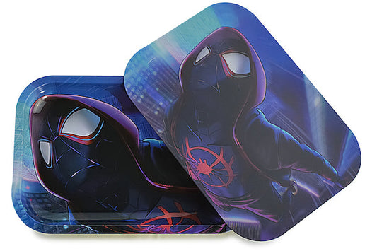 3D Holographic Metal Rolling Tray w/ Magnetic Lid (Design 28)