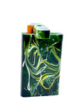Cargar la imagen en la vista de la galería, Handmade Acrylic Dugout w/ One Hitter - Green Marble
