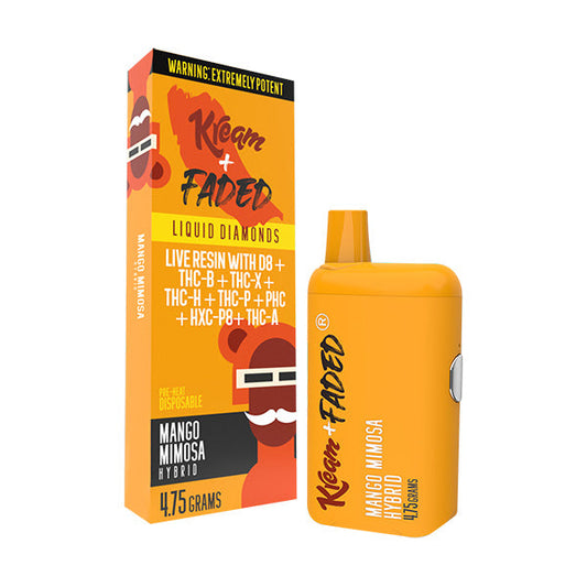 Kream + Faded 4.75 Gram Rechargeable Disposable