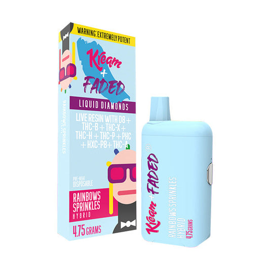 Kream + Faded 4.75 Gram Rechargeable Disposable