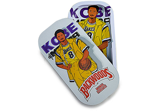 Slim 3D Holographic Metal Rolling Tray w/ Magnetic Lid (S7)