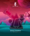 Laad de afbeelding in de Gallery-viewer, Space King Glass - 'Space Pyramid' Mini Rig
