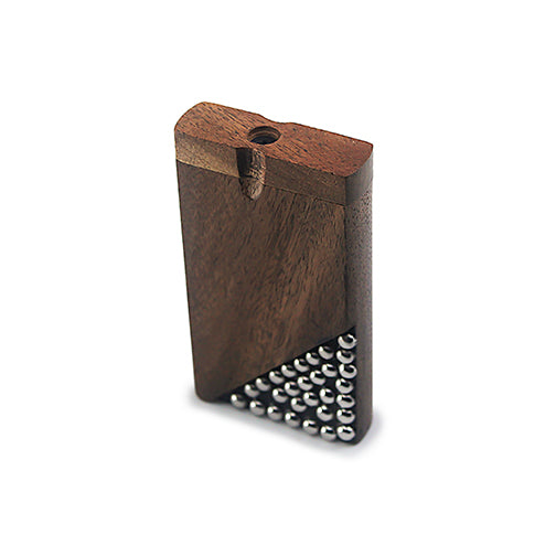 Handmade Wooden Studded Dugout w/ One Hitter