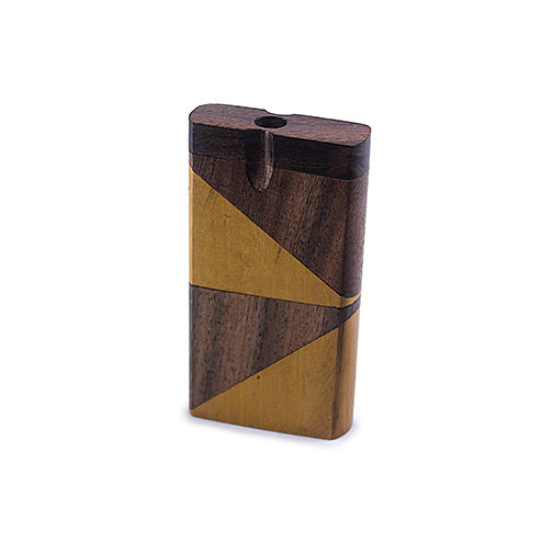 Handmade Wooden Two Shade Dugout w/ One Hitter