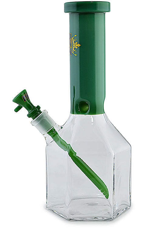 MK Glass Geometric Heaxagon Water Pipe