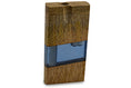 Laad de afbeelding in de Gallery-viewer, Handmade Wood & Acrylic Dugout w/ One Hitter - Blue
