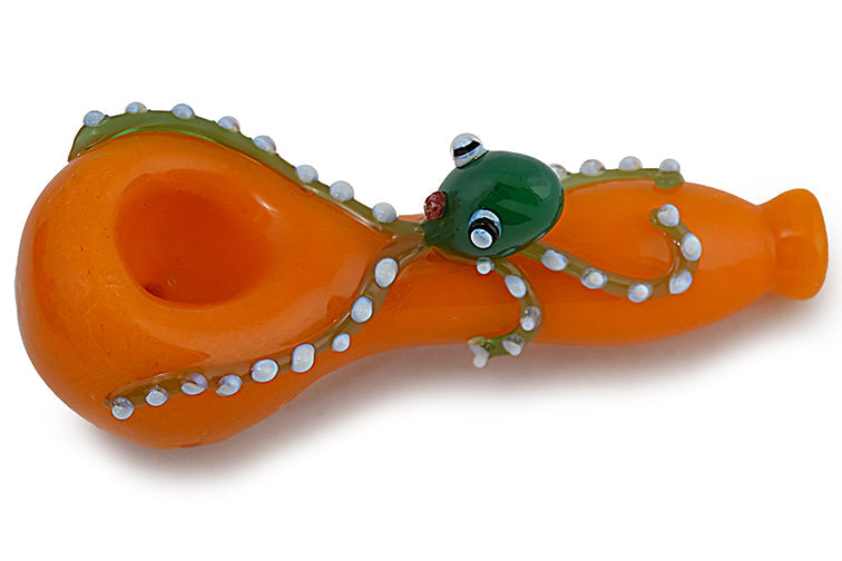 Colorful Octopus Glass Pipe